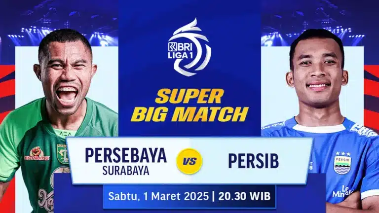 Duel Klasik Persebaya Vs Persib Di Pekan Ke-25 Liga 1