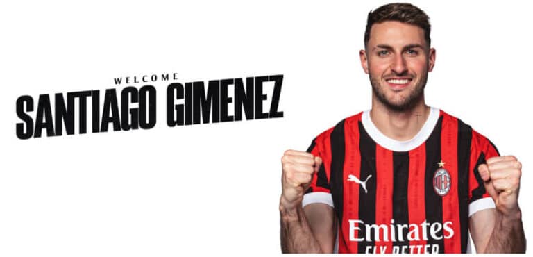 AC Milan Resmi Perkenalkan Santiago Giménez
