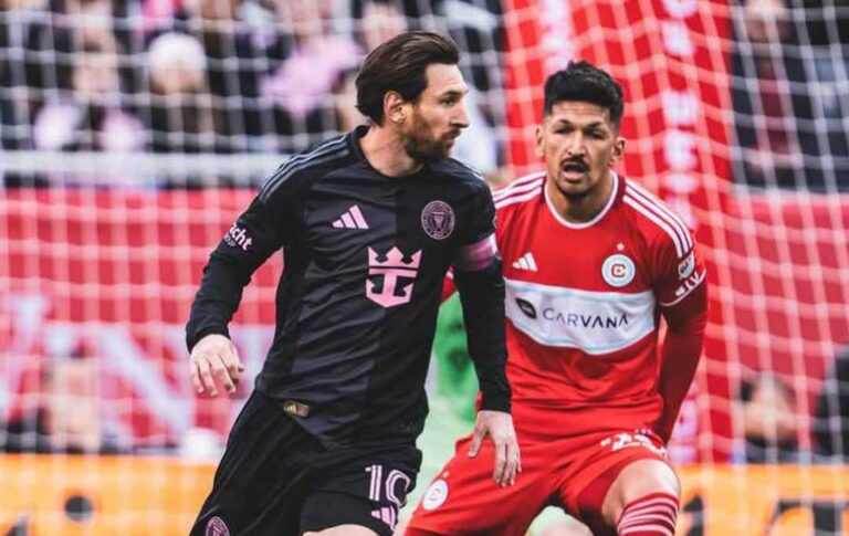 Chicago Fire Tahan Imbang Inter Miami