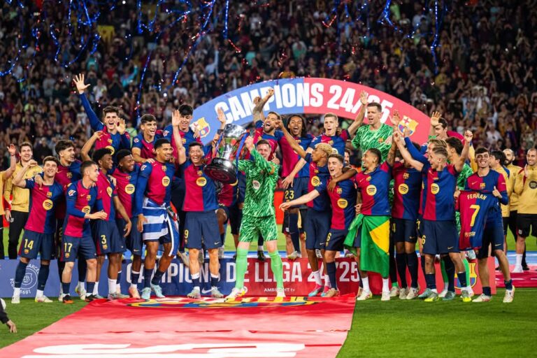Dikalahkan Villareal, Barcelona Tetap Berpesta Gelar Juara