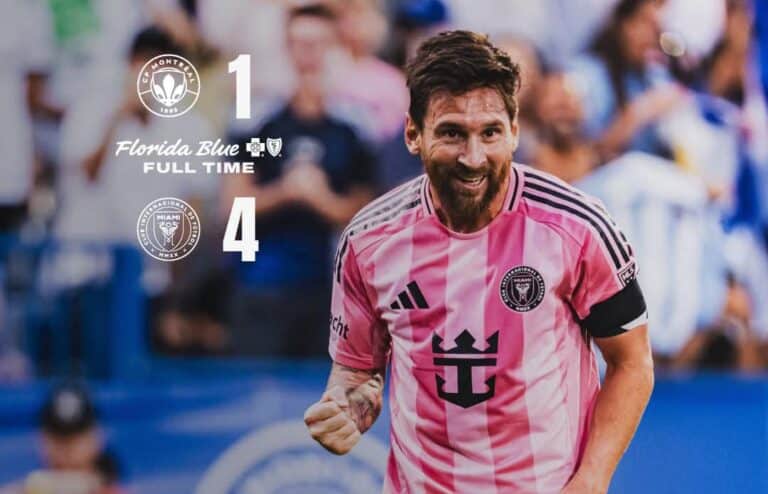 Inter Miami Bungkam Montreal 4-1