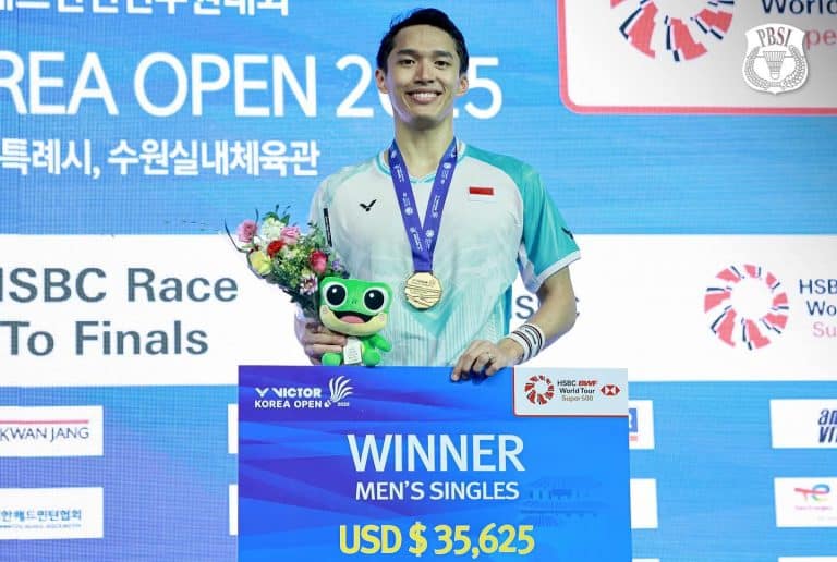 Jonatan Christie Juarai Korea Open 2025