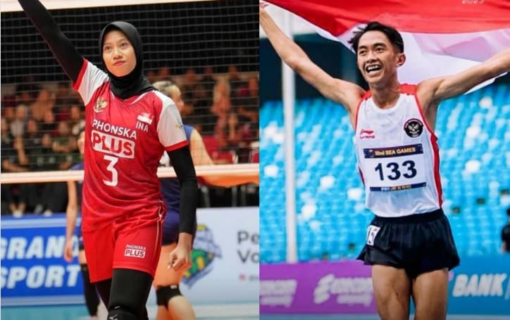 Ini Dia Dua Atlet Indonesia Pembawa Bendera Merah Putih