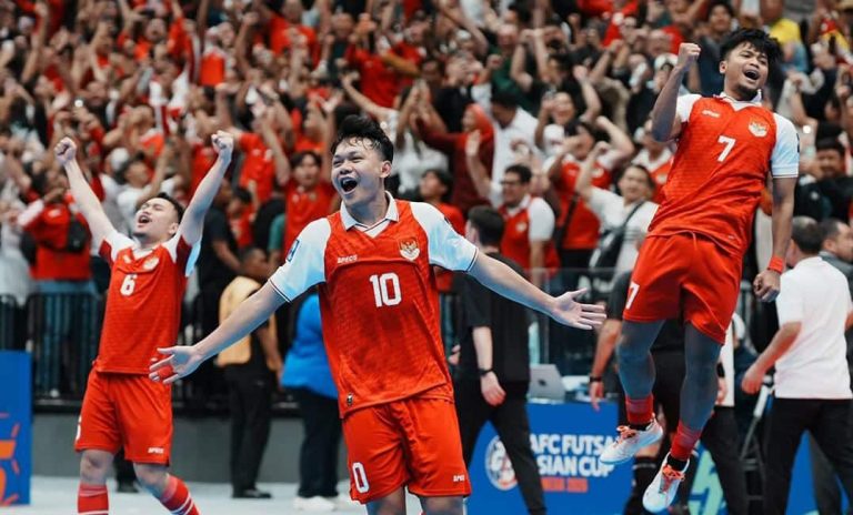 Timnas Futsal Indonesia Catat Sejarah Lolos Ke Final Piala Asia