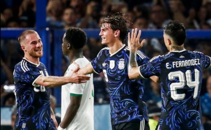 Argentina Menang Tipis Atas Mauritania
