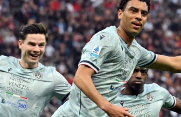 Udinese Permalukan AC Milan Di San Siro