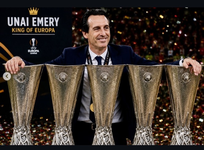 Unai Emery Sang Raja Europa