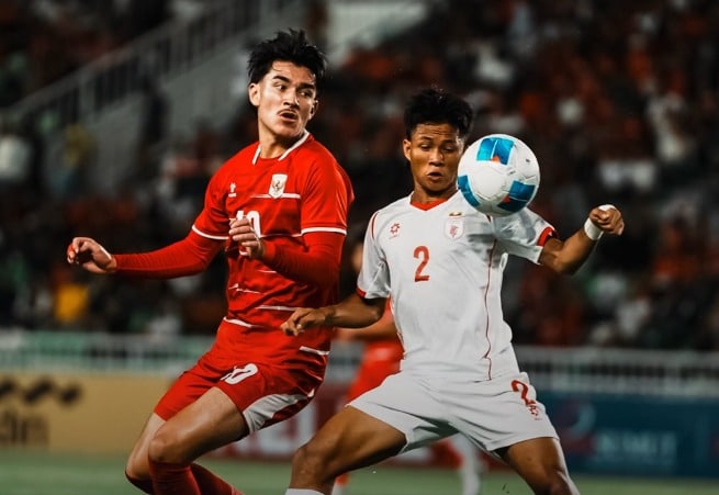 Indonesia Tundukkan Myanmar Tiga Gol Tanpa Balas