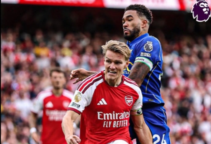 Arsenal Unjuk Kekuatan Tumbangkan Chelsea