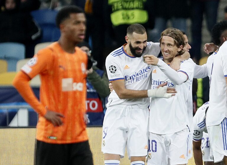 Real Madrid Pesta Gol Ke Gawang Shaktar