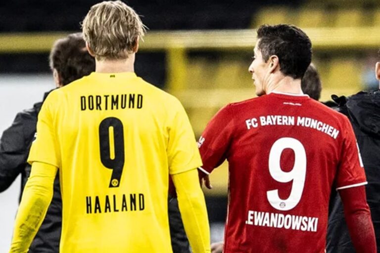 Haaland Cedera, Lewandowski Top Skor Bundesliga