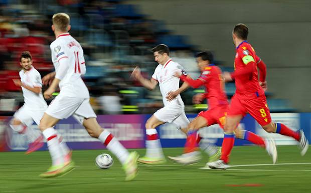 Polandia Gasak Andorra 4-1