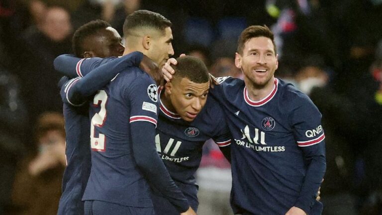Messi dan Mbappe Gilas Club Brugge 4-1