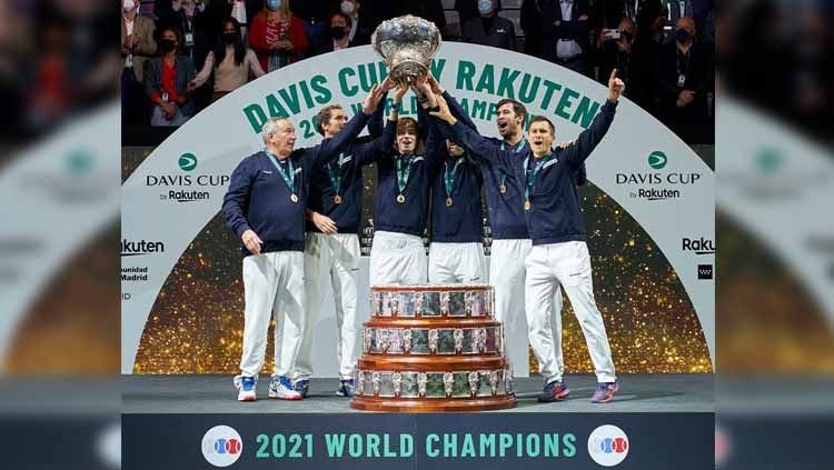 Rusia Raih Piala Davis 2021 Setelah Kalahkan Kroasia Di Babak Final