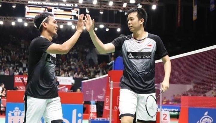 Mohammad Ahsan/Hendra Setiawan Melaju Ke Final Tanpa Kehilangan Satu Set pun