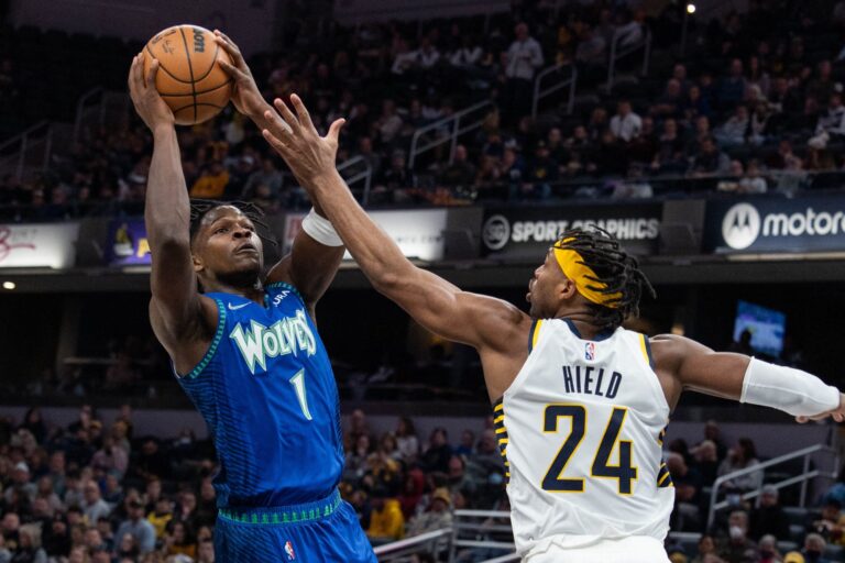Cetak Rekor, Anthony Edwards Bawa Wolves Kalahkan Pacers