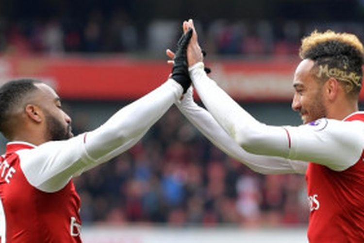 Arsenal Tanpa Striker Setelah Lacazette Susul Aubameyang Pergi