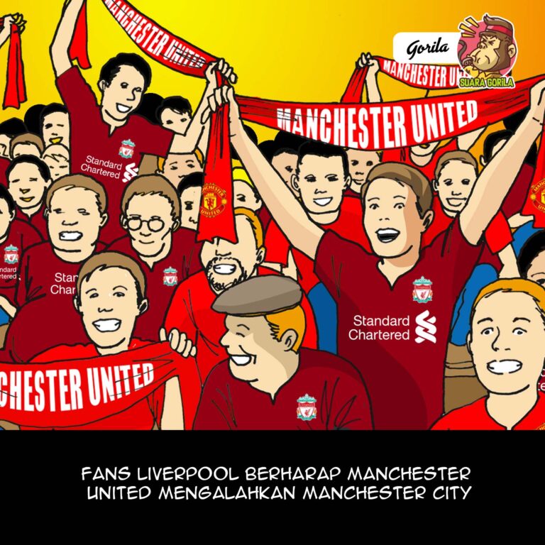 Ketika Si Merah Beri Dukungan Setan Merah