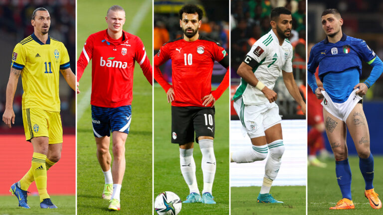 Deretan Bintang Top Yang Absen di Piala Dunia 2022