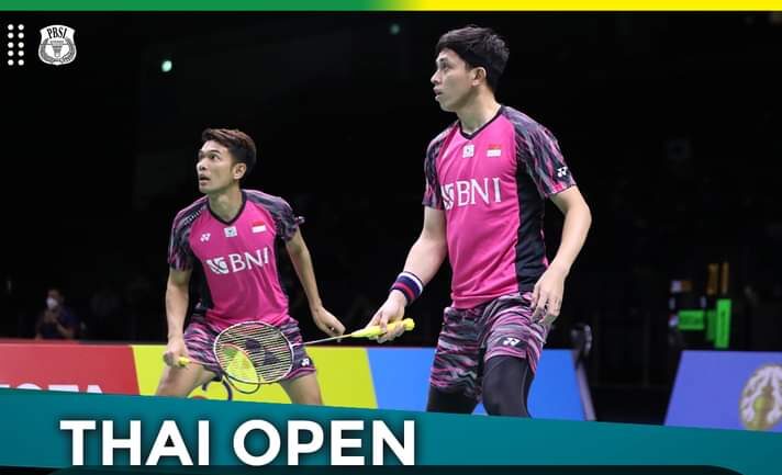 Hanya Fajar/Rian Yang Tersisa di Thailand Open 2022