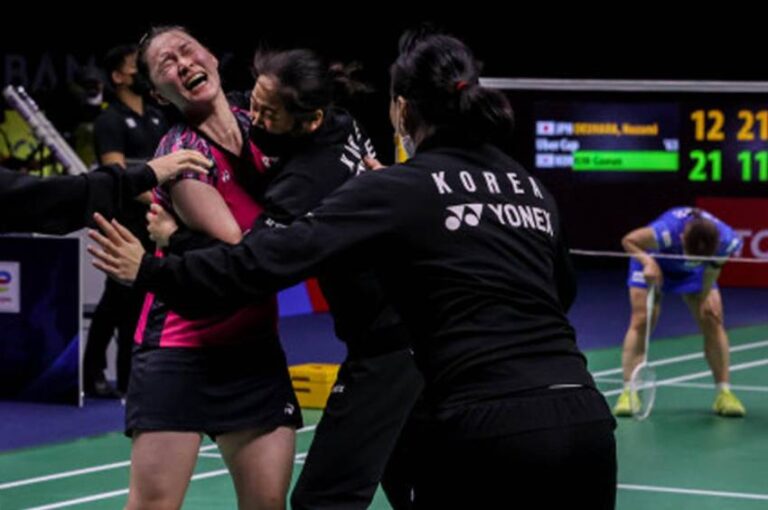 Tim Uber China Ditantang Korea Selatan di Final