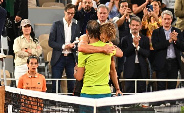 Nadal Kalahkan Zvarev Yang Mundur Karena Cedera