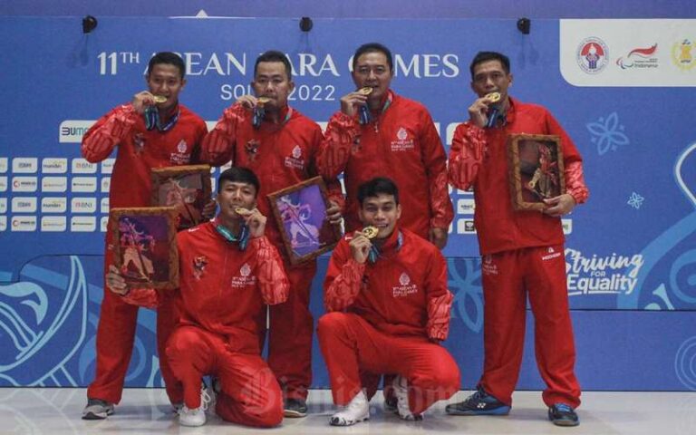 Indonesia Raih Medali Emas Pertama ASEAN Para Games 2022 Dari Cabor Badminton