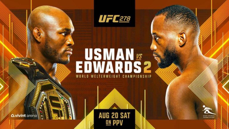 Kamaru Usman vs Leon Edwards 2 Jadi Sajian Utama UFC 278
