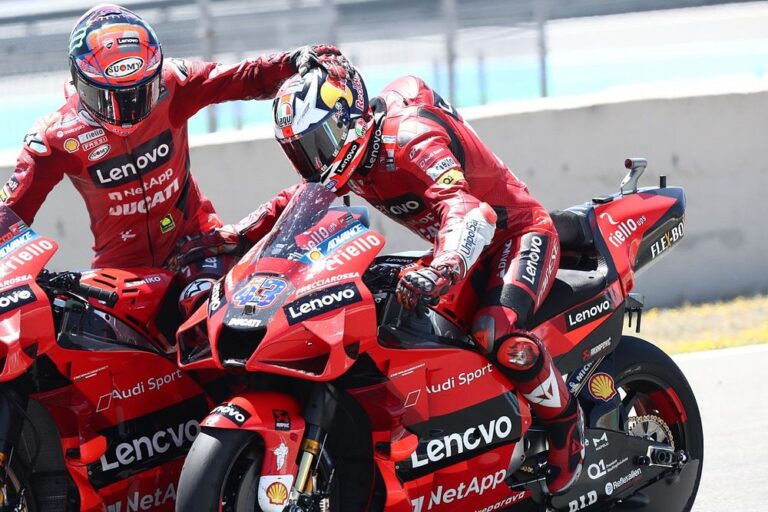 Dua Rider Ducati Catat Waktu Tercepat di FP1 JapanGP 2022