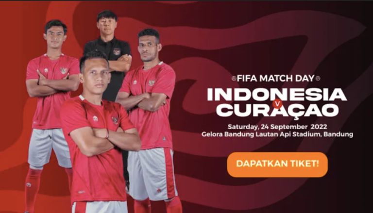 Panitia Mulai Jual Tiket Indonesia vs Curacao