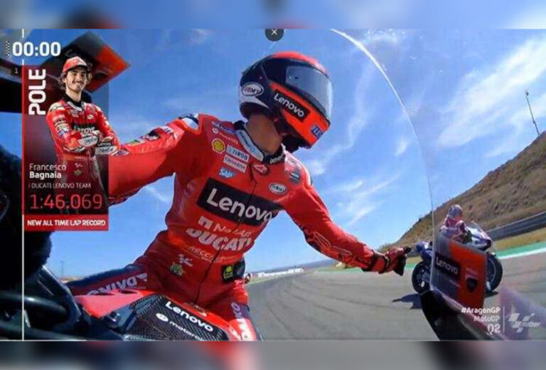 Bagnaia Raih Pole Position Di AragonGP 2022