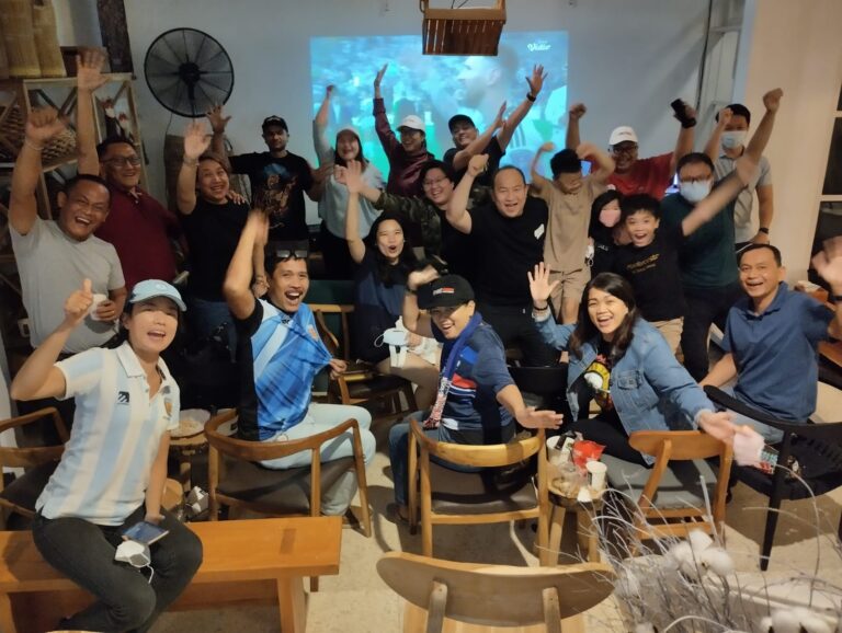 Keseruan Acara Nobar Final Piala Dunia Bersama Kulit Bundar