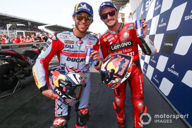Duo Rider Terbaik Italia Bertandem Di Lenovo Ducati Team di MotoGP 2022