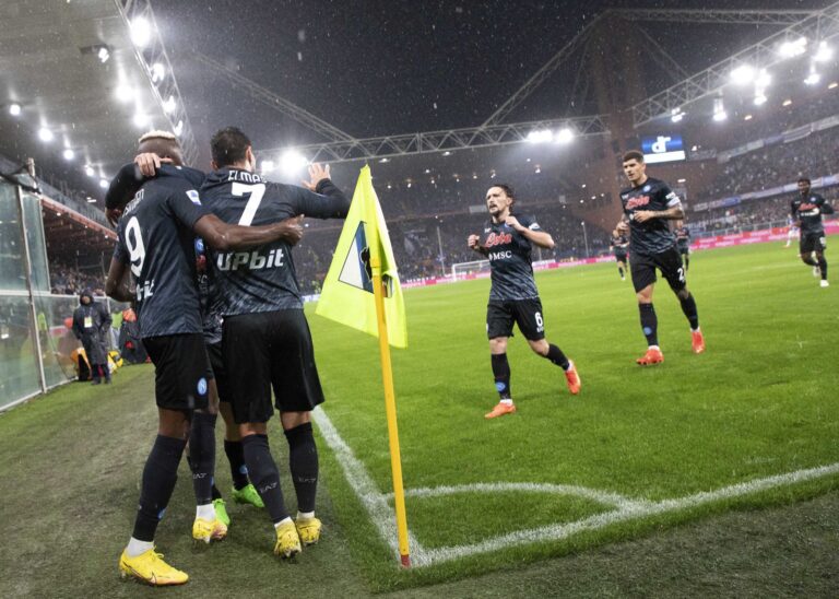 Kalahkan Sampdoria Napoli Kokoh Di Puncak Klasemen