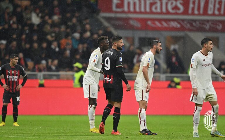 Milan Bermain Imbang Dengan AS Roma