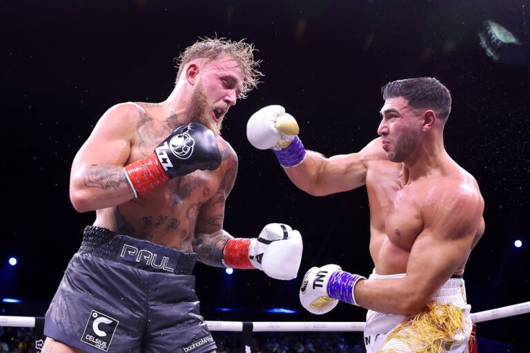 Menang Angka Dari Jake Paul, Tommy Fury belum Terkalahkan