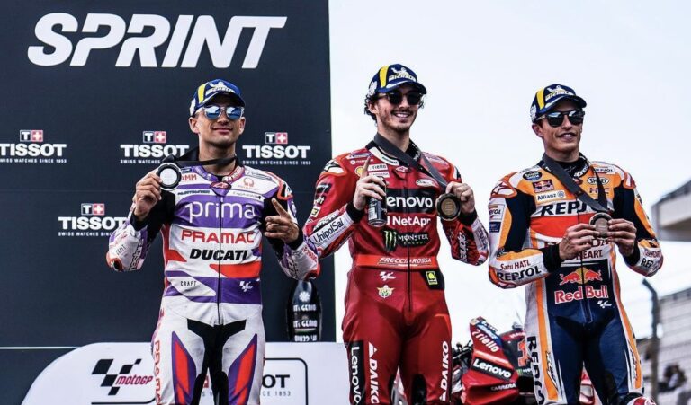 Bagnaia Tercatat Sebagai Pembalap Pertama Menangi Sprint Race MotoGP