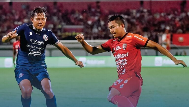 Arema FC Dikalahkan Bali United 1-3