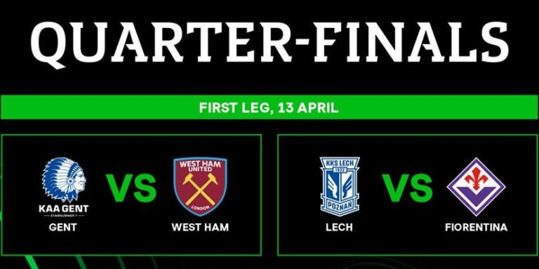 Jadwal Laga Perempatfinal Liga Conference