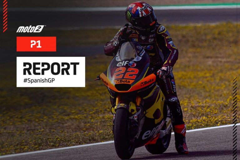 Pedro Acosta Asapi Aron Canet dan Sam Lowes Di FP2 Moto2 SpanyolGP