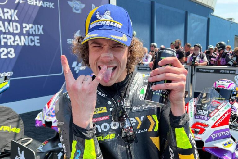 Bezzecchi Raih Podium Le MansGP 2023 Saat Para Pembalap Favorit Berjatuhan