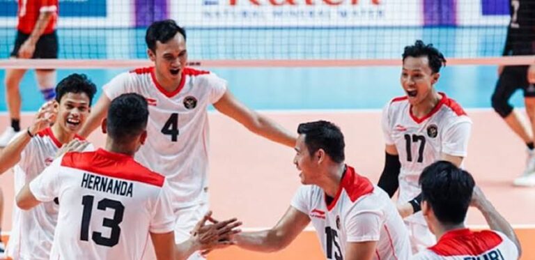 Tim Voli Putra Indonesia Kalahkan Singapura 3-0