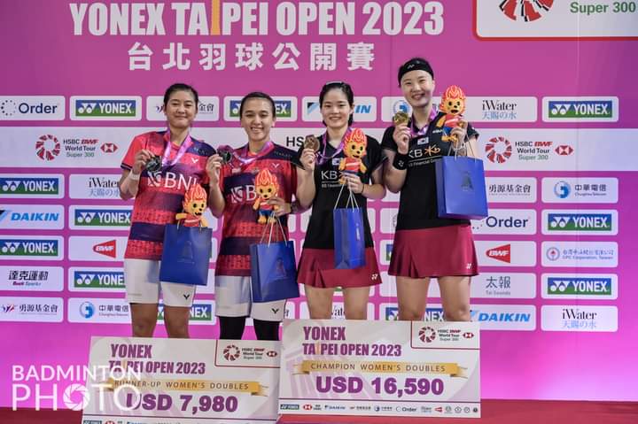 Febriana Dwipuji Kusuma/Amalia Cahaya Pratiwi Runner Up Korea Open 2023