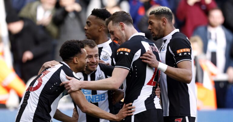 Newcastle United Kalahkan Brighton 2-1