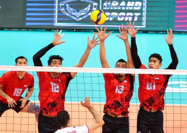 Timnas Voli Indonesia Juara Grup F AVC Challenge Cup 2023