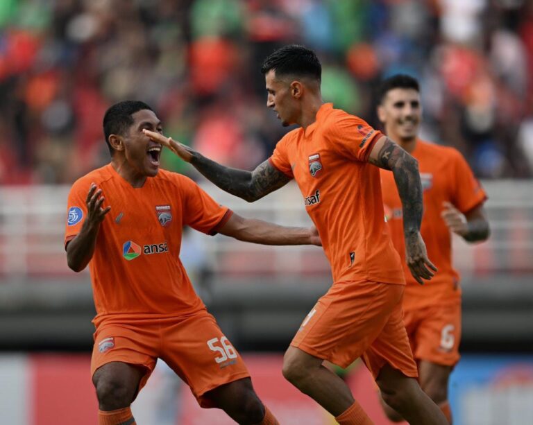 Borneo FC Menangkan Derby Papadaan Usai Kalahkan Barito Putera