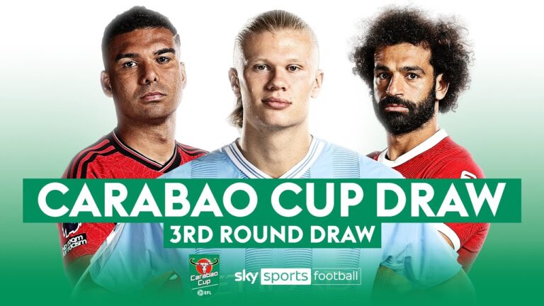 Hasil Drawing Babak Ketiga Carabao Cup