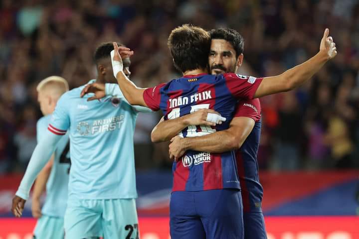 Barcelona Pesta Gol Ke Kandang Antwerp
