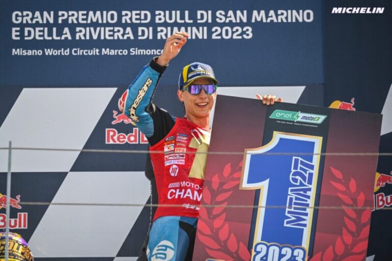 Mattia Casadei Juara MotoE 2023