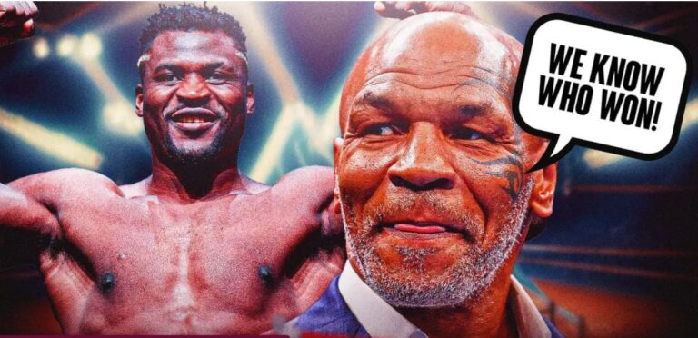 Wasit Rampok Kemenangan Ngannou Bergema Di Sosial Media